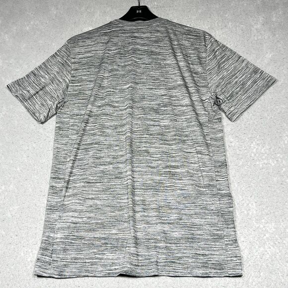 Nike Washington Nationals Dri Fit Shirt Mens Medium Gray Heather Short Sleeve - Picture 9 of 13